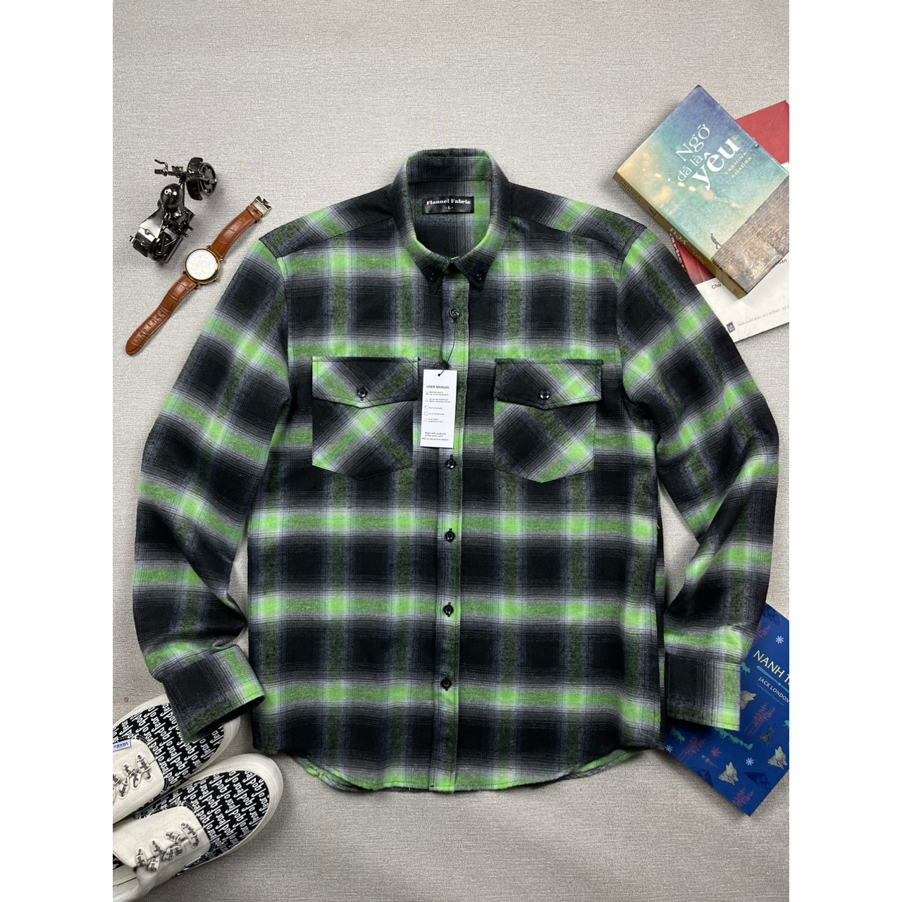 Flannel Shirt oganic