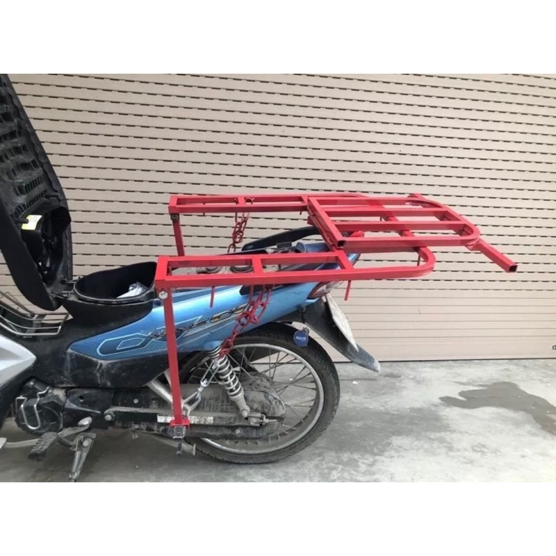 Giá chở hàng, baga xe máy có thể mở nắp mà không cần tháo