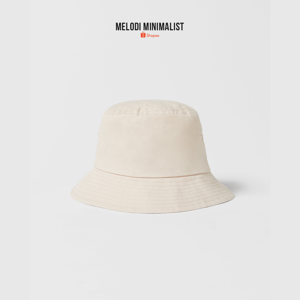 Mũ bucket nam nữ thương hiệu Melodi, nón bucket vành tròn chất liệu kaki form unisex