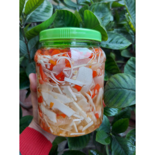 Măng ớt tươi ngâm giấm