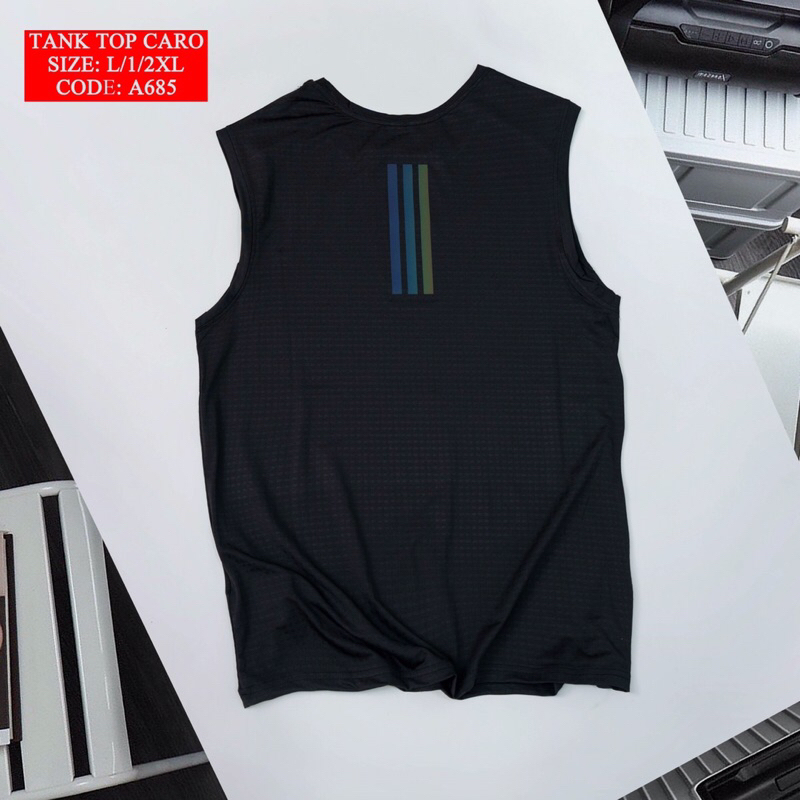 Áo Thun Nam sát nách 3 Line