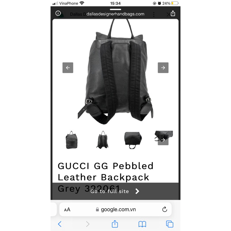 Balô gc da bò code auth to 35cm