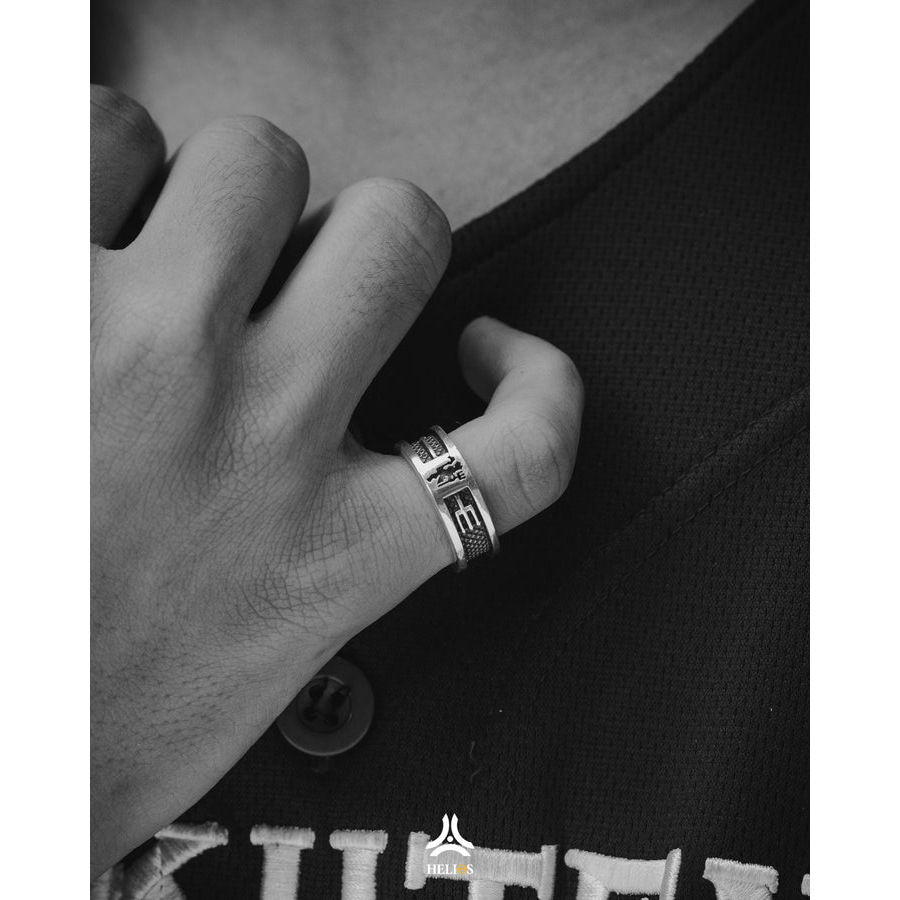 Nhẫn Bạc S925 RED DEVIL RING Helios Silver Original