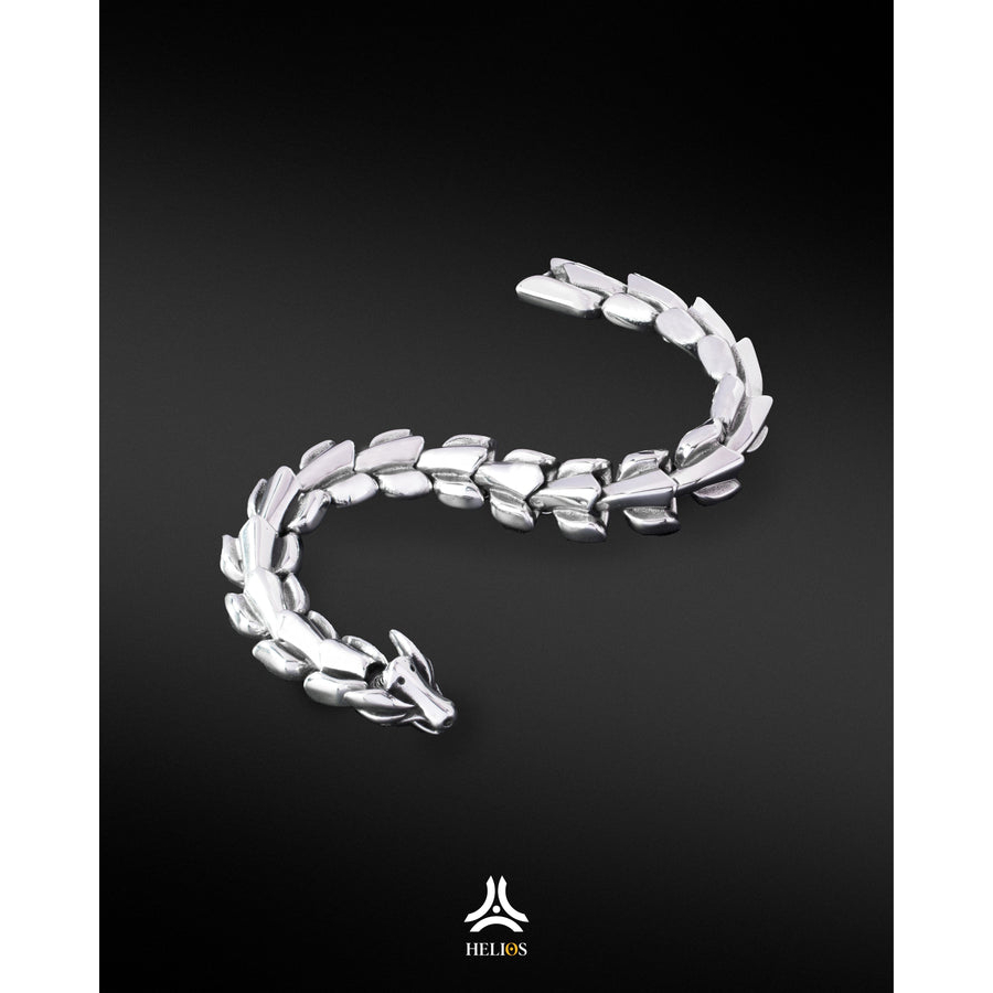 Vòng tay kim loại nam, nữ Helios Dragon Chain VTKL0121