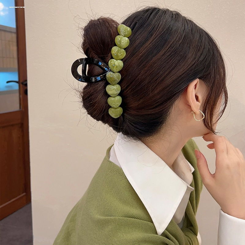 Kẹp Tóc Hình Trái Tim Lớn Cho Nữ