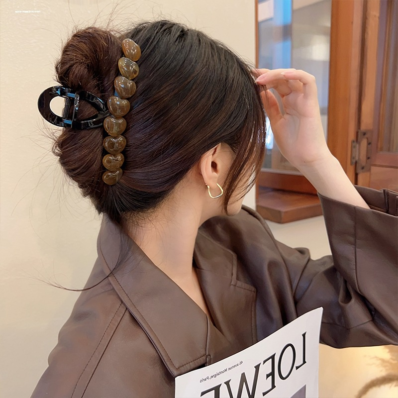 Kẹp Tóc Hình Trái Tim Lớn Cho Nữ