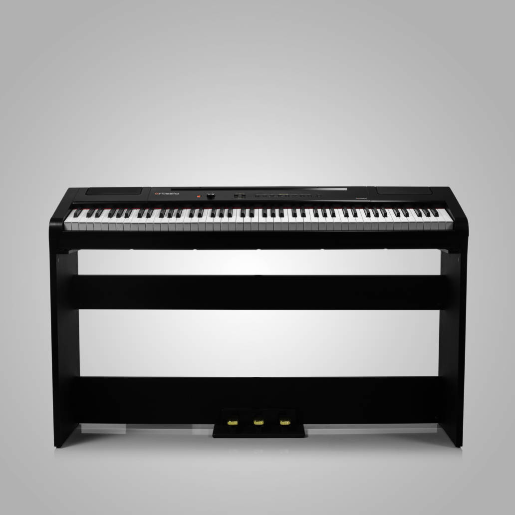 Đàn Piano điện cao cấp/ Home Digital Piano - Artesia Harmony - Weighted, hammer action keys - Màu đen (BL)