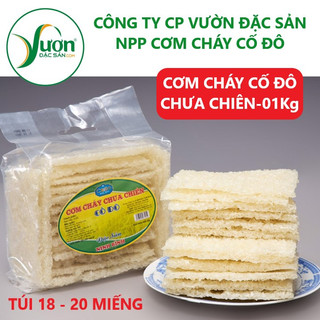 Cơm cháy Cố Đô - Cơm Cháy Khô Bịch 1kg (Chưa chiên)