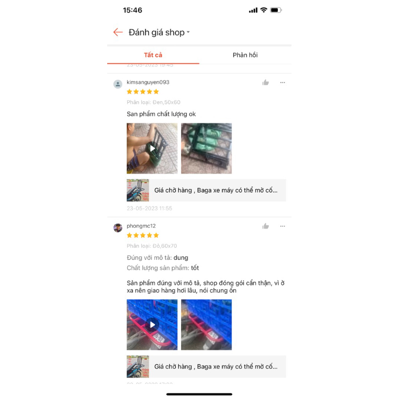 Giá chở hàng, baga xe máy có thể mở nắp mà không cần tháo