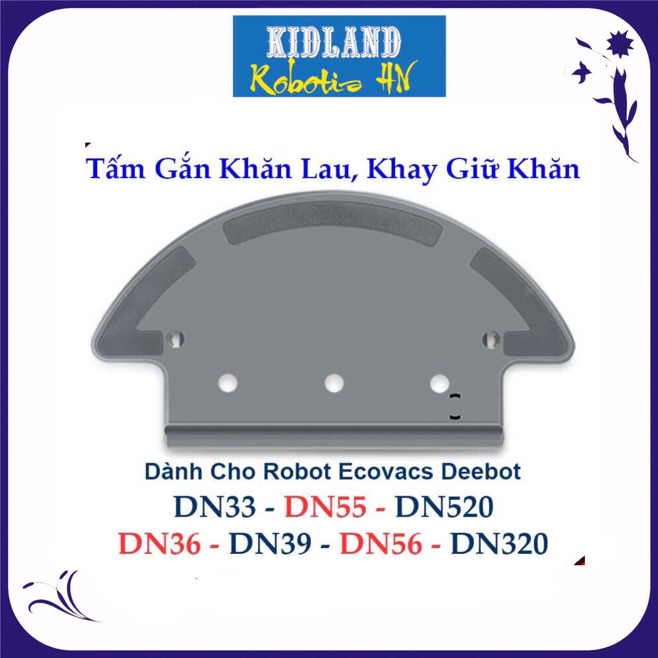 Phụ kiện DN36, DN55 robot hút bụi Ecovacs Deebot DN33, DN39, DN320, DN36, DN55, DN520