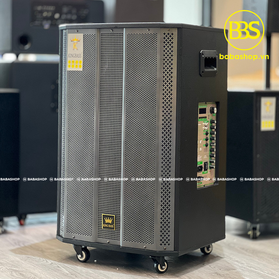 LOA KÉO DI ĐỘNG KINGBASS ATOM 18AT - LOA KARAOKE CÔNG SUẤT LỚN