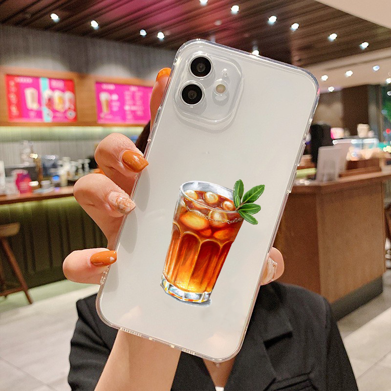 Ốp lưng iphone hình trà vải thanh mát siêu thơm ngon 6/6P/7/7 P/8/8P/X/XSMAX 11 12 13 14 plus prm uh219