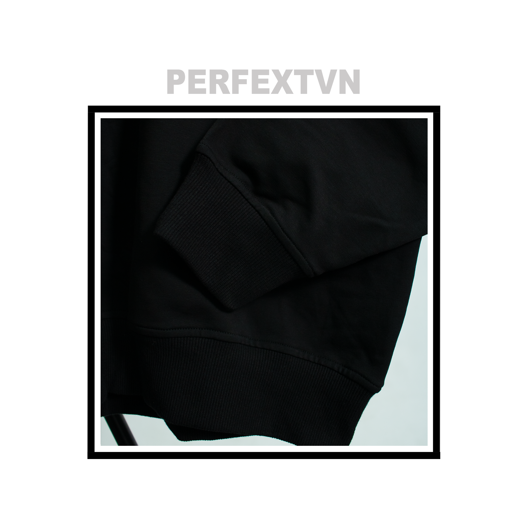 Áo sweater Perfext Sweater Spray 100% Cotton Nỉ Da Cá, Hoạ Tiết Thêu Và In