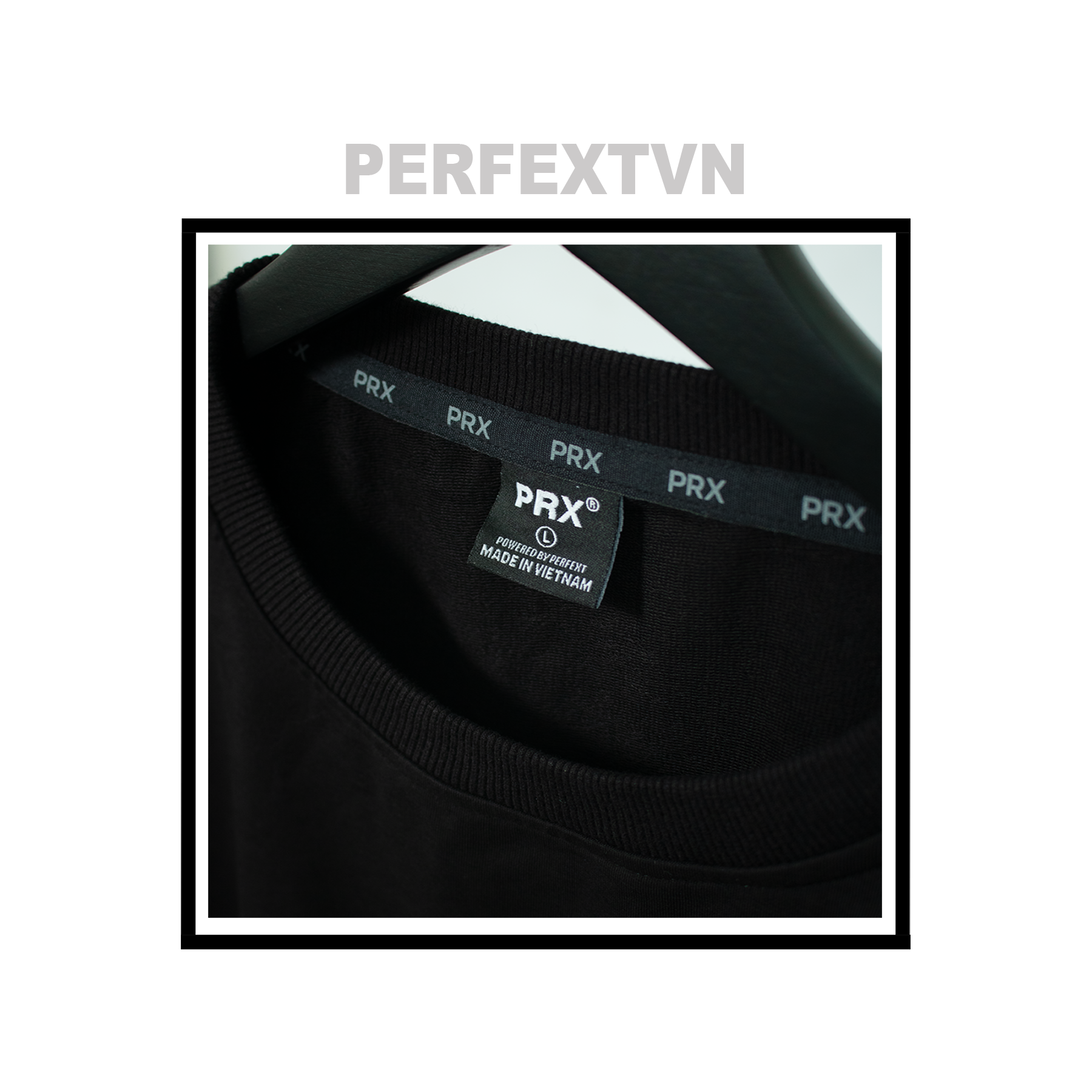 Áo sweater Perfext Sweater Spray 100% Cotton Nỉ Da Cá, Hoạ Tiết Thêu Và In