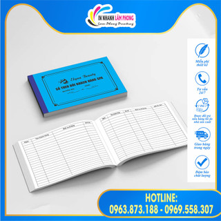 Sổ theo dõi khách hàng spa, thẩm mỹ A4-A5