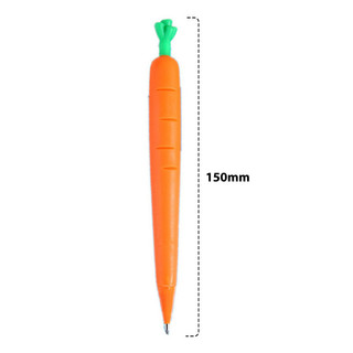 Balltest🎨1 Bút Chì Bấm Hình Củ Cà Rốt Dễ Thương, Bút chì bấm 0.7mm 1 cái