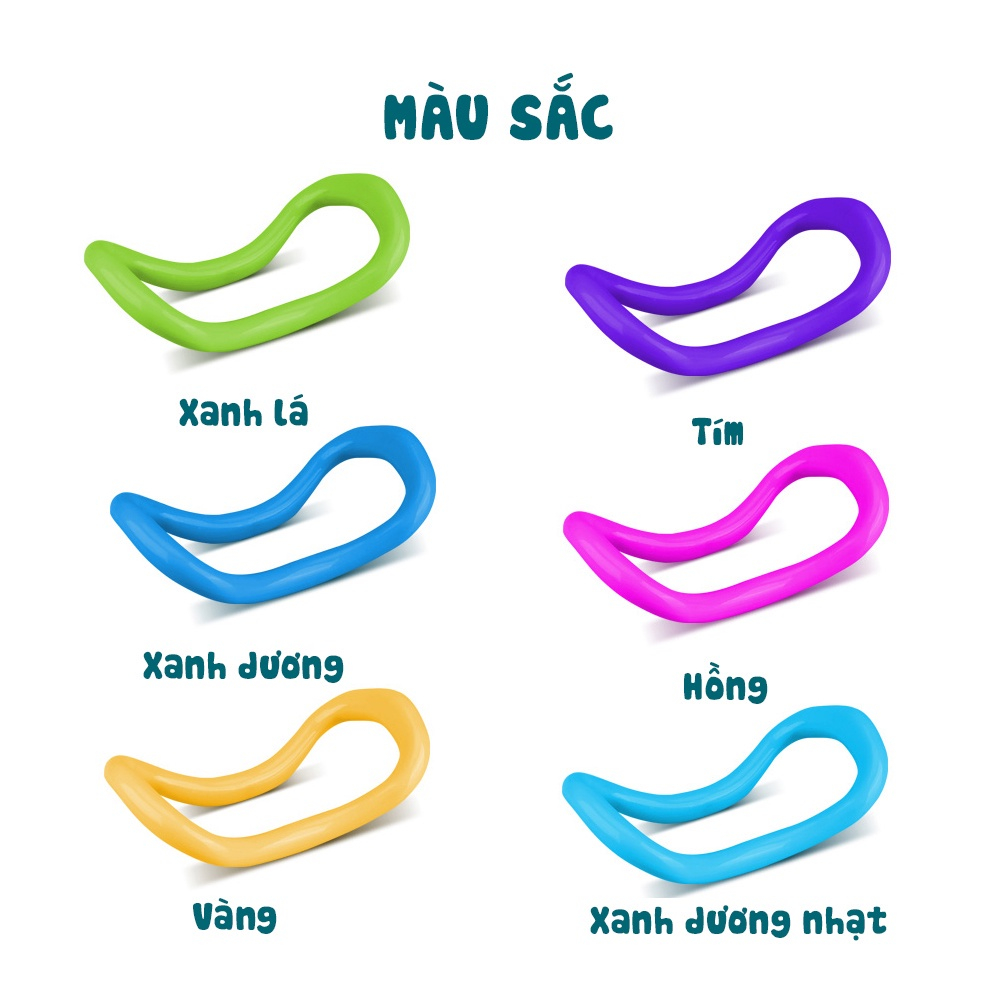 Vòng tập Yoga Myring Dụng Cụ Tập Chân Thon Giảm Mỡ Vai Chân Tay Tại Nhà Hiệu Quả