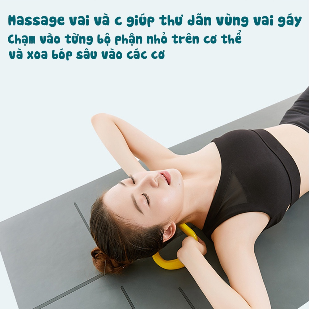 Vòng tập Yoga Myring Dụng Cụ Tập Chân Thon Giảm Mỡ Vai Chân Tay Tại Nhà Hiệu Quả
