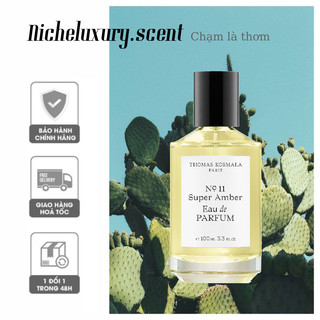 🅽🅸🅲🅷🅴 - nước hoa niche - thomas kosmala no.11 super amber edp 5ml