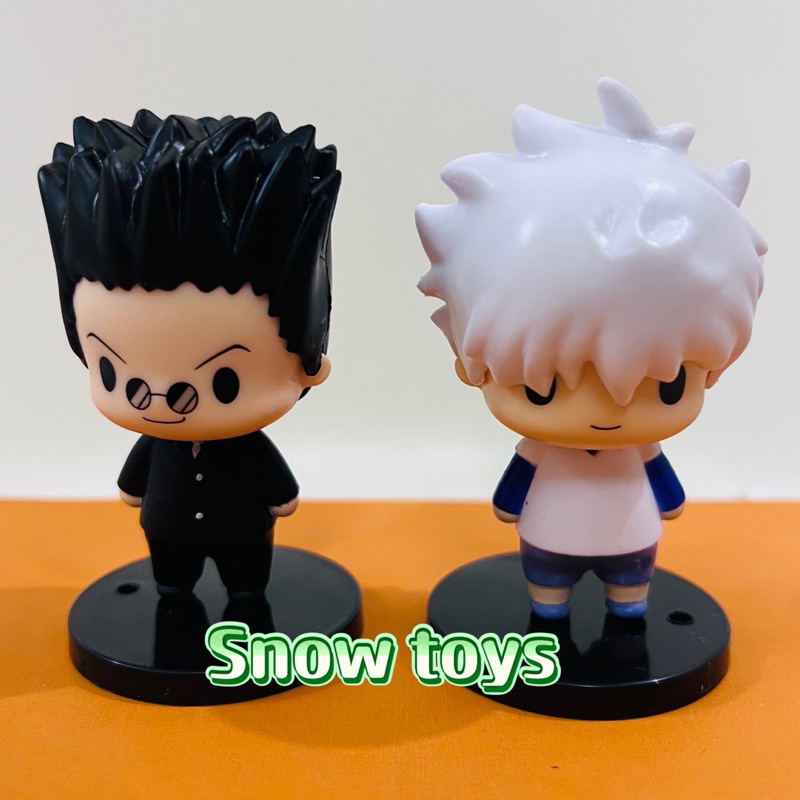 Mô hình Hunter X Hunter - Mô hình Thợ săn HXH - Nhân vật Gon Killua Kurapika Chrollo Lucifer Hisoka Leorio mắt hí - 8cm