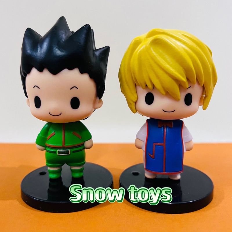 Mô hình Hunter X Hunter - Mô hình Thợ săn HXH - Nhân vật Gon Killua Kurapika Chrollo Lucifer Hisoka Leorio mắt hí - 8cm
