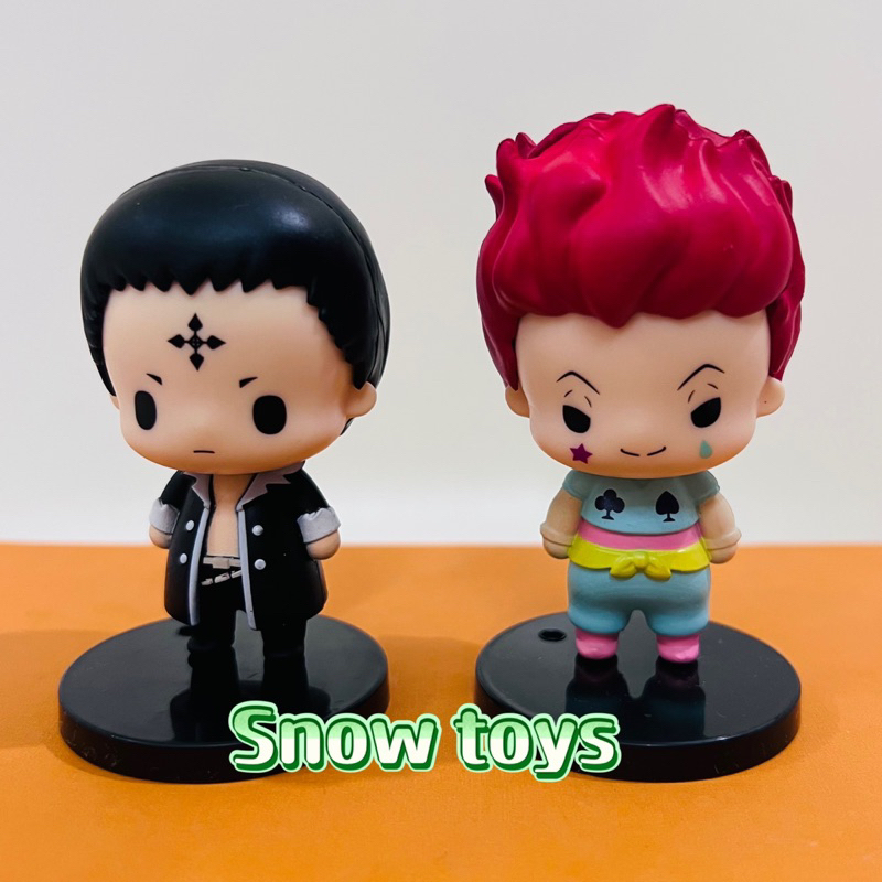 Mô hình Hunter X Hunter - Mô hình Thợ săn HXH - Nhân vật Gon Killua Kurapika Chrollo Lucifer Hisoka Leorio mắt hí - 8cm