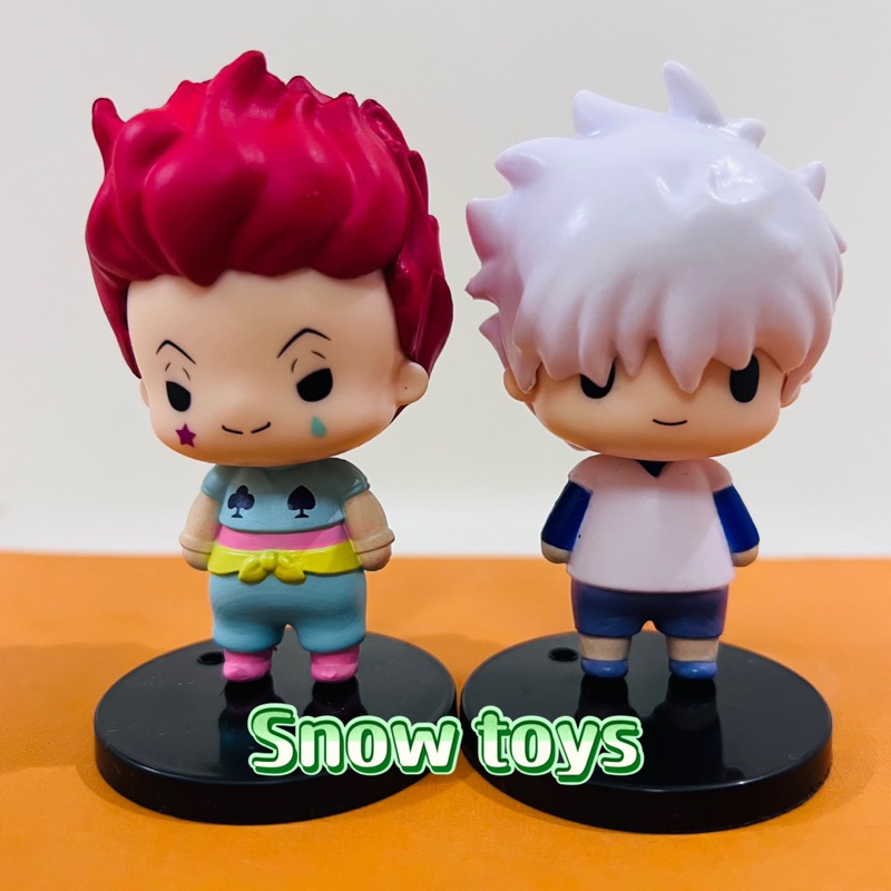 Mô hình Hunter X Hunter - Mô hình Thợ săn HXH - Nhân vật Gon Killua Kurapika Chrollo Lucifer Hisoka Leorio mắt hí - 8cm