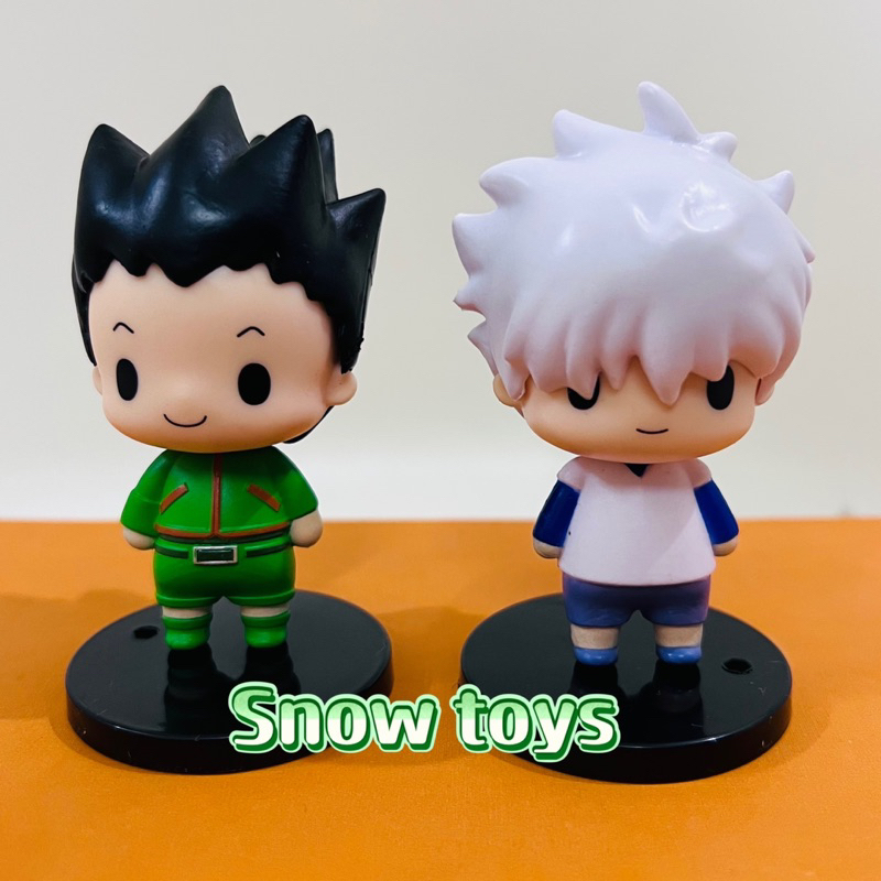 Mô hình Hunter X Hunter - Mô hình Thợ săn HXH - Nhân vật Gon Killua Kurapika Chrollo Lucifer Hisoka Leorio mắt hí - 8cm