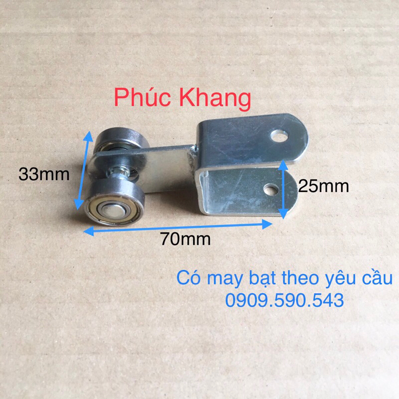 Combo 10 bánh xe mái bạt xếp - U 2 phân - máng 4 phân