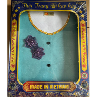 [VÀNG MÃ] Bộ áo Bà Ba vàng mã cao cấp