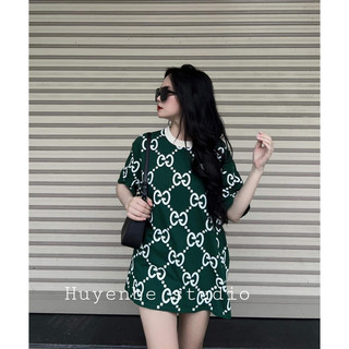 Áo phông GG nam nữ form rộng unisex, áo thun nam nữ GG