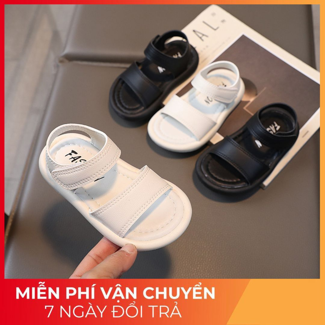 Dép sandal đế êm da mềm mã 2303 Quảng Châu cao cấp cho bé trai bé gái từ 1 đến 6 tuổi