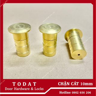 Hố chặn cát đồng 10mm cửa nhôm xingfa