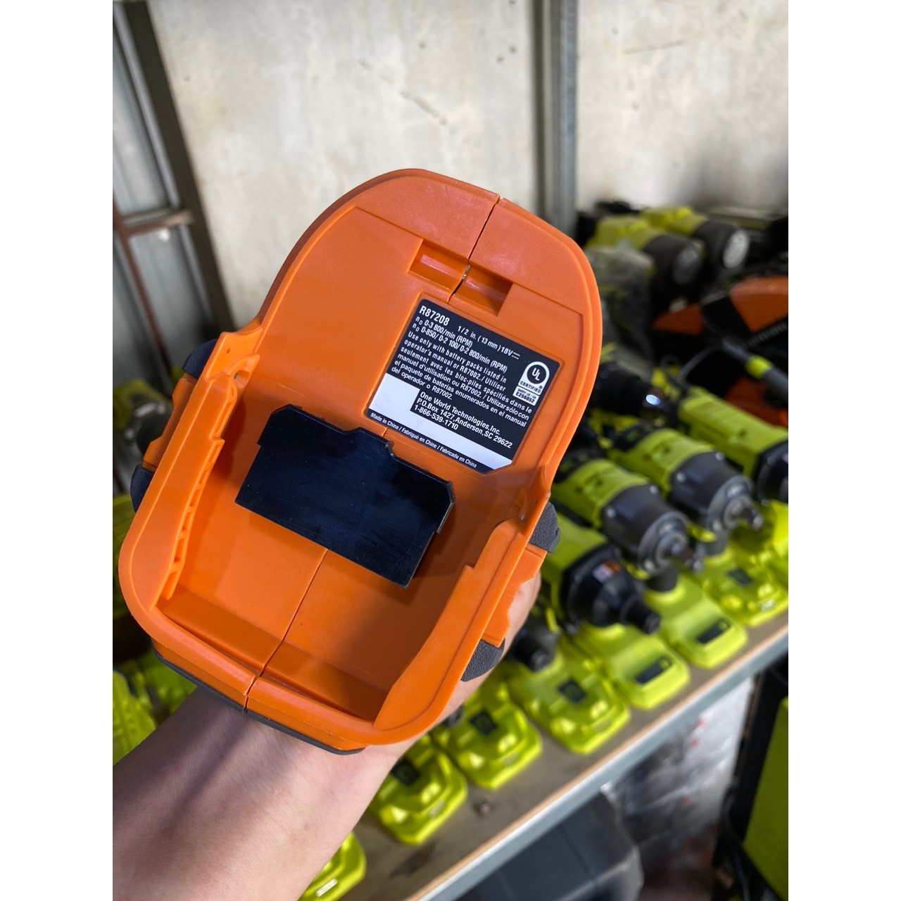 Body Blong RIDGID SUB Compact 18v