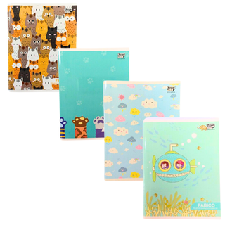 Tập vở viết học sinh Elephant 200 trang 4 ôly, 80gr kèm nhãn vở
