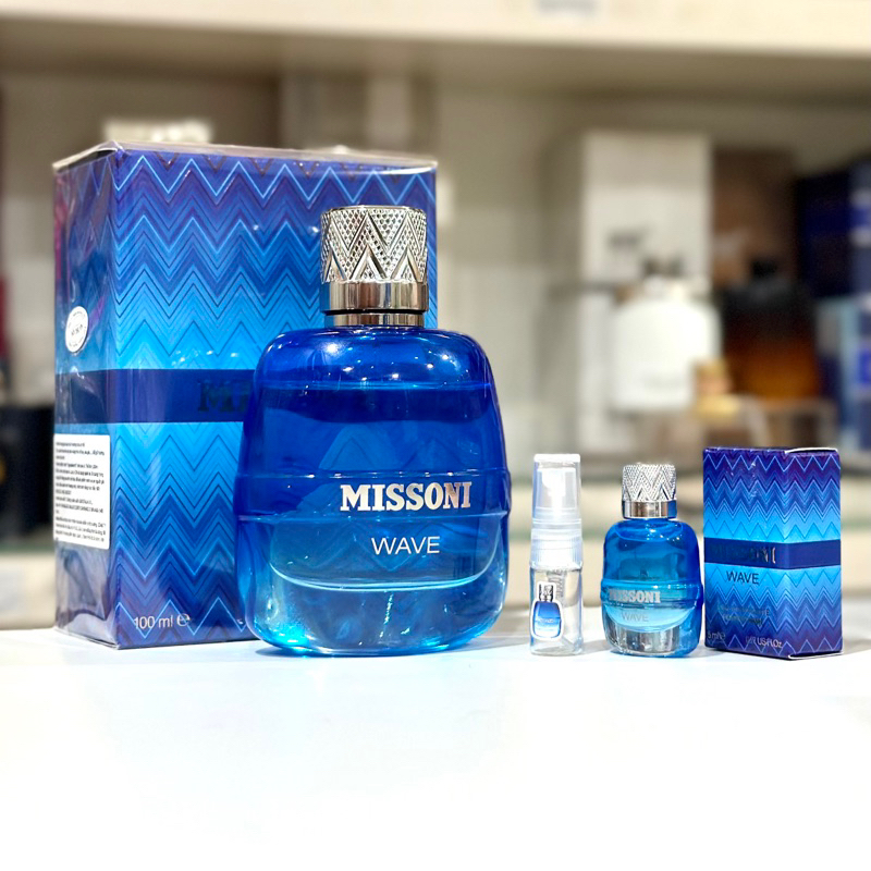 MISSONI WAVE [nước hoa nam 100ml tặng MINI 5ml và ống refill rỗng tiện dụng]