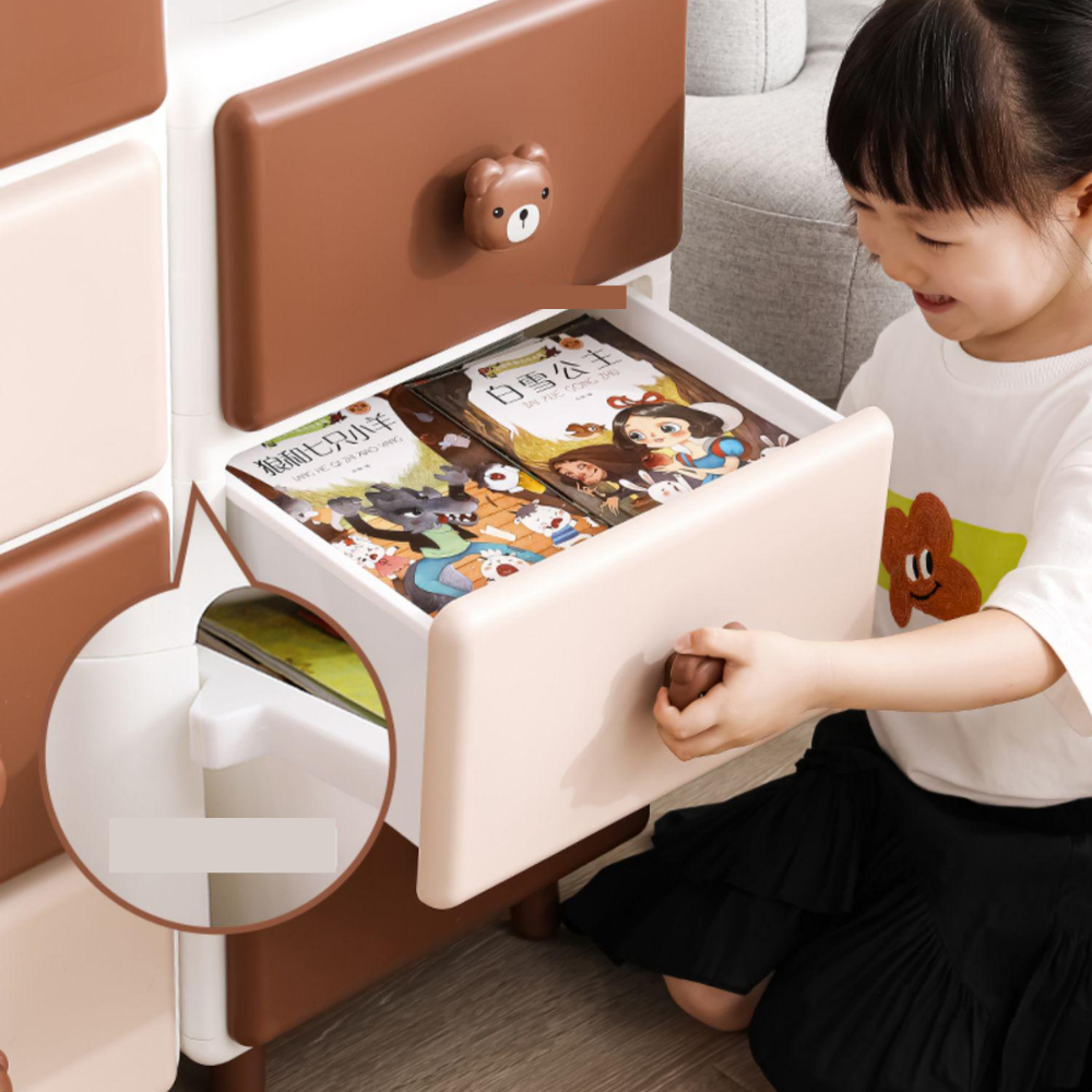 Tủ Gấu Thỏ Đáng Yêu Cho Bé