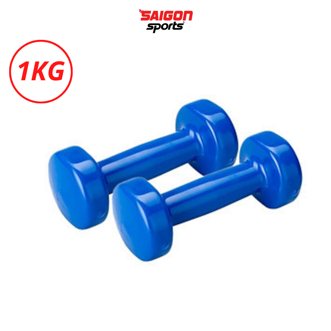 Tạ tập tay cho bé 0,5kg tạ tập tay tại nhà có lõi thép bọc cao su cao cấp - SÀI GÒN SPORT