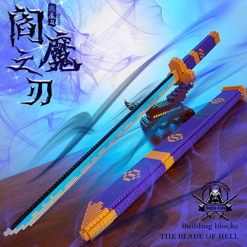 Mô hình lắp ráp kiếm, đồ chơi lắp ráp kiếm Zoro, Demon Slayer  - Cat's Toys
