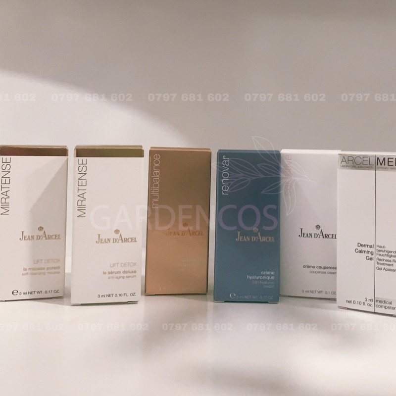 Sample Các Loại Thương Hiệu Jean D'Arcel/ I.M.A.G.E
