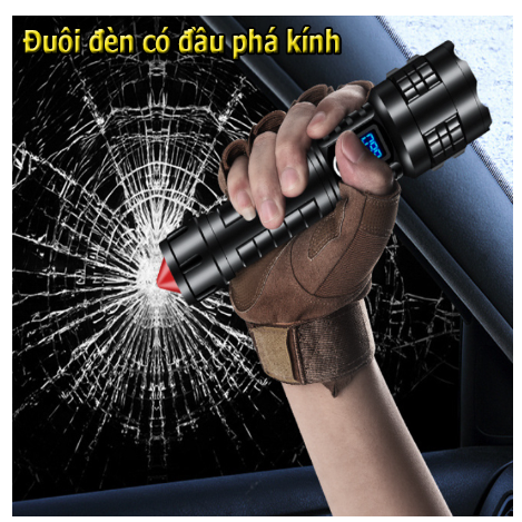 Đèn pin K25 siêu sáng KIMCEL STORE đèn pin ánh sáng mạnh pin sạc chuẩn