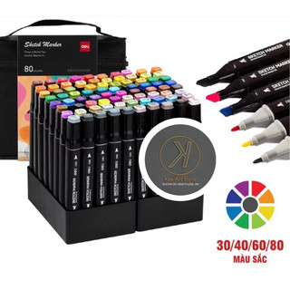 Bút màu dạ marker vẽ tranh chuyên nghiệp- CC182