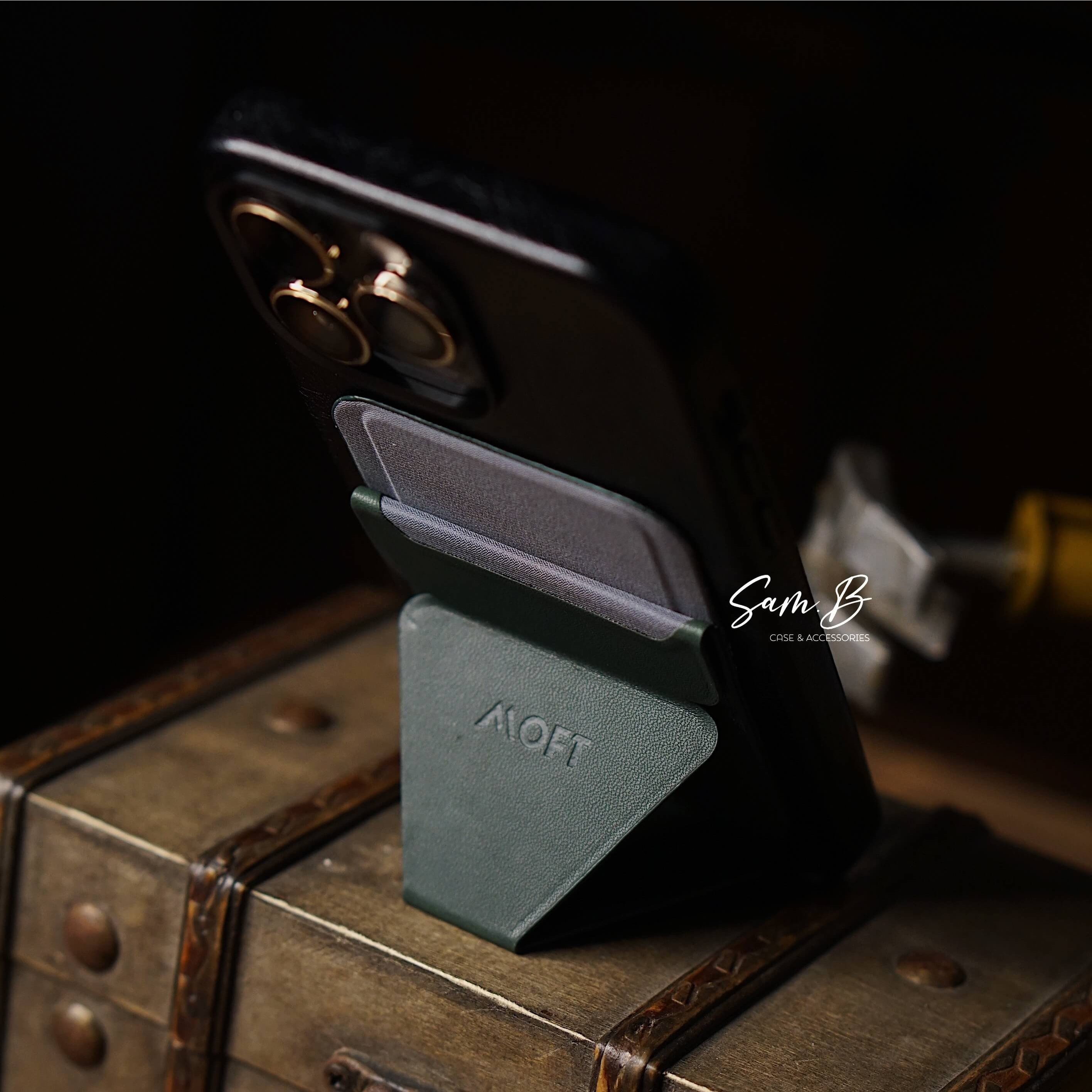 Ví hít kiêm giá đỡ đựng thẻ ATM MOFT SNAP - ON