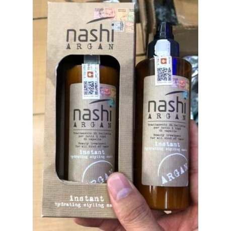 Xịt dưỡng xả khô làm phồng tóc nashi chính hãng 150ml