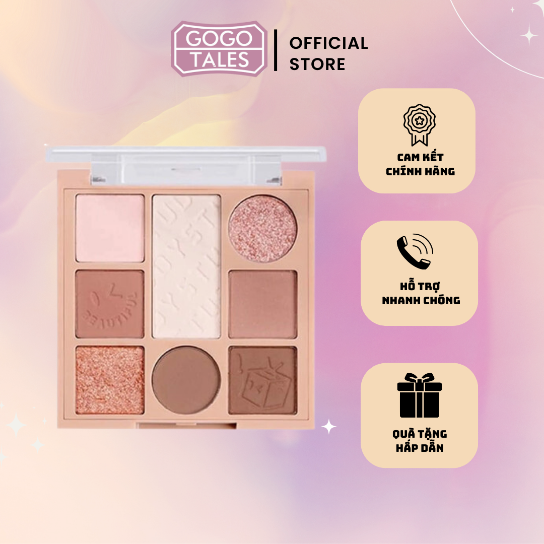 Bảng mắt 8 ô Color school playing magic cube eyeshadow