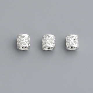 [S925] Charm bạc trụ bông hoa - MH237 MOCHUONG JEWELRY