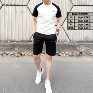 Bộ quần áo thể thao nam Namk - Avocado, Bộ thun hè nam k, bộ đồ nam thun xốp thái cực đẹp