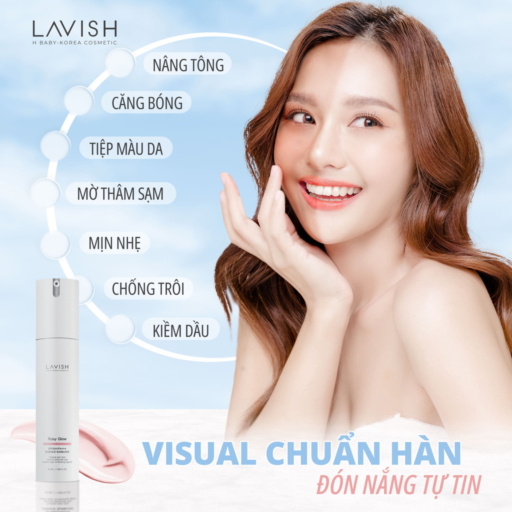 KEM CHỐNG NẮNG DƯỠNG TRẮNG VÀ NGĂN LÃO HÓA LAVISH