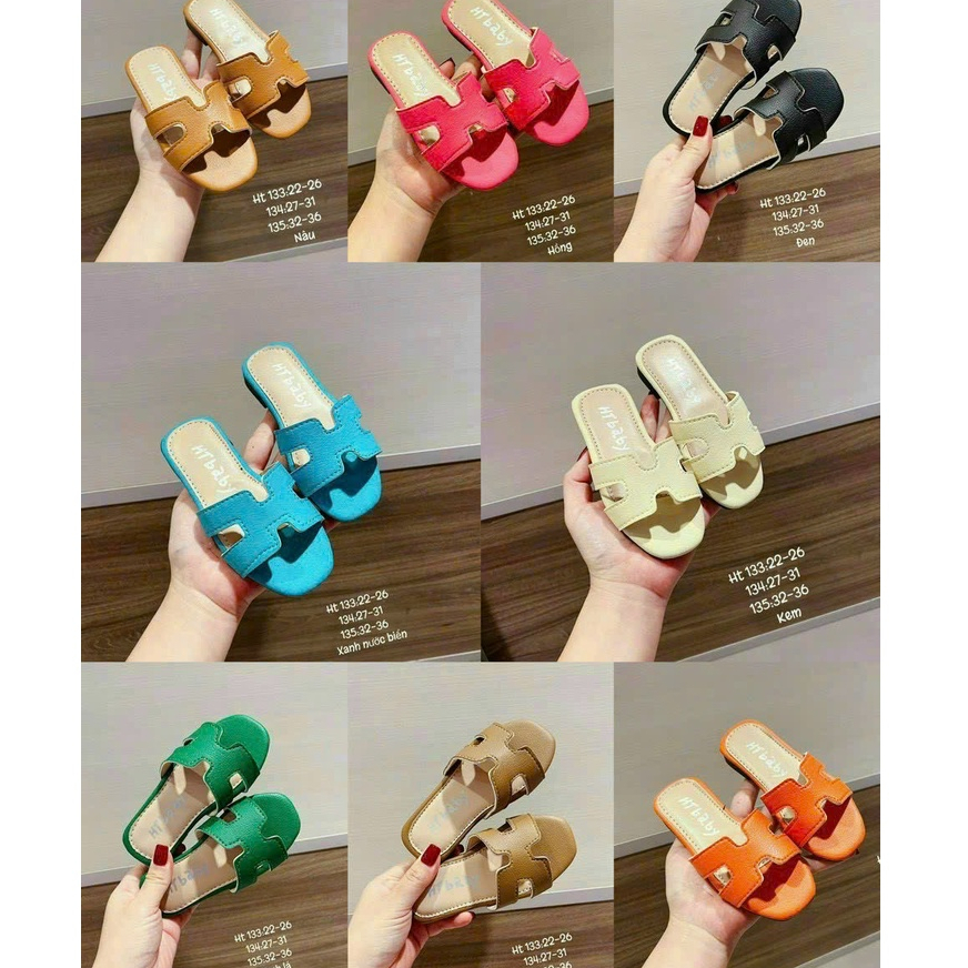 Lê HM Da sần xịn cho bé gái hàng Quảng Châu sz22-36