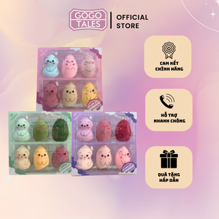  Set 6 bông mút tán nền Habaria 